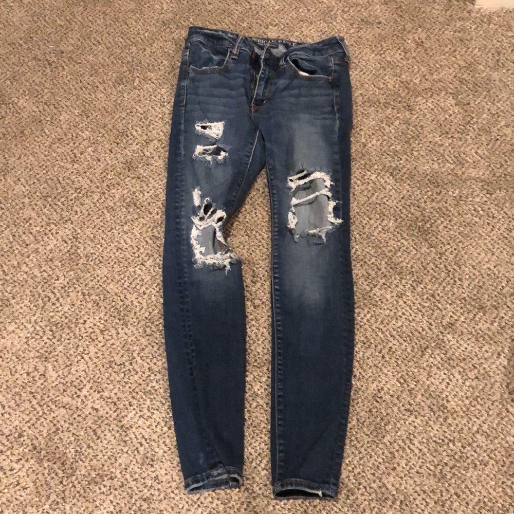 AMERICAN Eagle Skinny High Waist size 6 Jeans